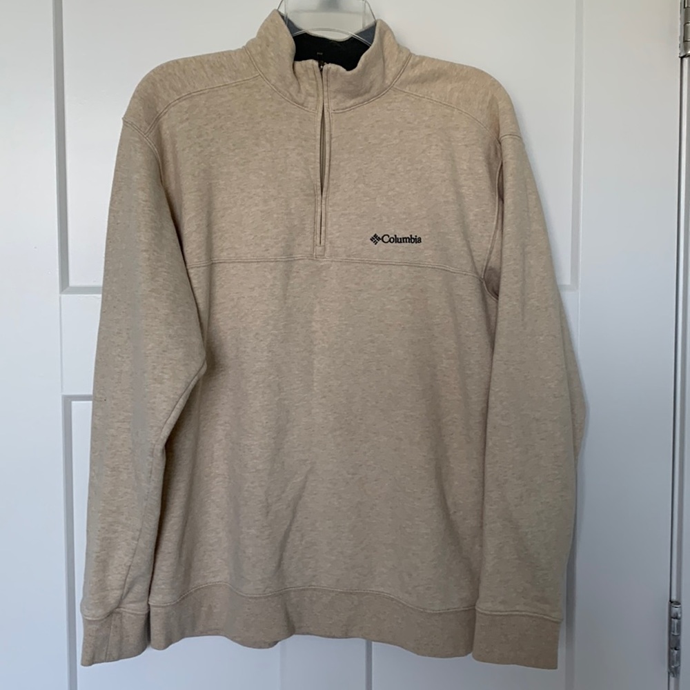 Columbia mens quarter zip